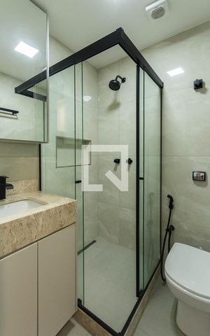 Apartamento para alugar com 74m², 2 quartos e sem vagaBanheiro