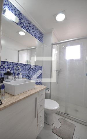 Apartamento à venda com 51m², 2 quartos e 1 vagaBanheiro Social