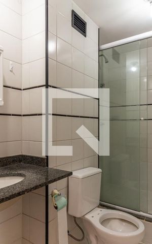 Apartamento para alugar com 32m², 1 quarto e 1 vaga Apartamento para alugar com 32m², 1 quarto e 1 vagaBanheiro