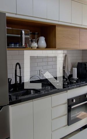 Apartamento à venda com 47m², 2 quartos e 1 vagaCozinha