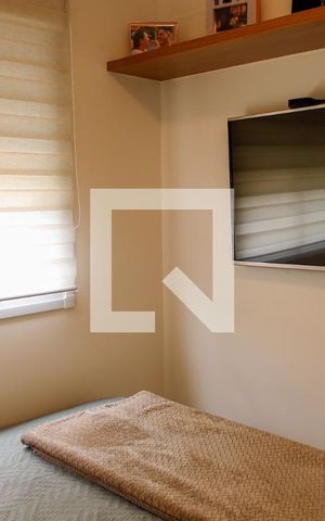 Apartamento à venda com 47m², 2 quartos e 1 vagaQuarto 2