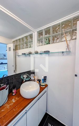 Apartamento à venda com 62m², 1 quarto e 1 vagaBanheiro da Suíte