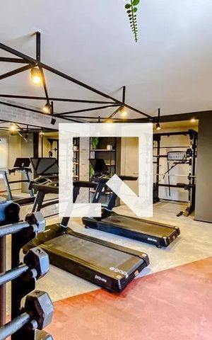 Apartamento à venda com 34m², 1 quarto e sem vaga Apartamento à venda com 34m², 1 quarto e sem vagaÁrea comum - Academia
