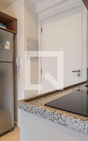 Studio à venda com 27m², 1 quarto e sem vaga Studio à venda com 27m², 1 quarto e sem vagaCozinha
