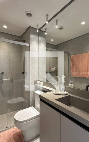 Apartamento para alugar com 84m², 2 quartos e 2 vagasBanheiro da Suíte