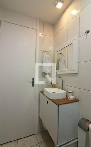 Apartamento para alugar com 56m², 2 quartos e 1 vagaBanheiro Social