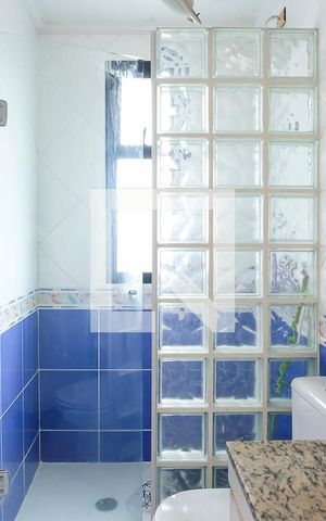 Apartamento para alugar com 89m², 3 quartos e 1 vagaBanheiro da suíte