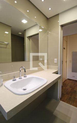 Apartamento para alugar com 110m², 3 quartos e 1 vagaBanheiro da Suíte