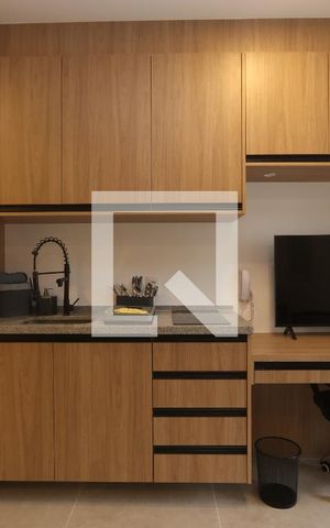Studio à venda com 25m², 1 quarto e sem vagaSala/Cozinha