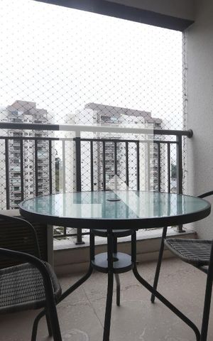 Studio à venda com 25m², 1 quarto e sem vagaVaranda