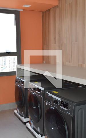 Studio para alugar com 21m², 1 quarto e sem vagaLavanderia e Co Working