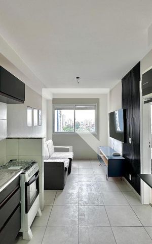 Apartamento à venda com 28m², 1 quarto e sem vaga Apartamento à venda com 28m², 1 quarto e sem vagaCozinha
