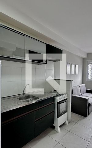 Apartamento à venda com 28m², 1 quarto e sem vaga Apartamento à venda com 28m², 1 quarto e sem vagaCozinha