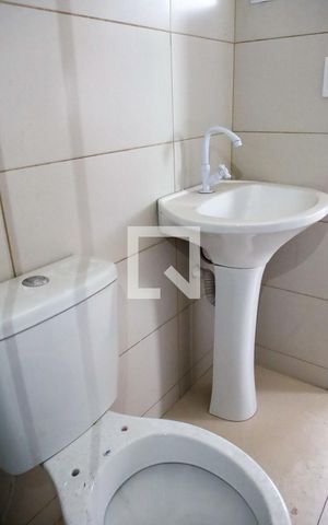 Studio para alugar com 25m², 1 quarto e sem vaga Studio para alugar com 25m², 1 quarto e sem vagaBanheiro