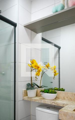 Apartamento à venda com 40m², 2 quartos e sem vaga Apartamento à venda com 40m², 2 quartos e sem vagaBanheiro