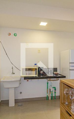 Studio à venda com 40m², 1 quarto e 1 vaga Studio à venda com 40m², 1 quarto e 1 vagaCozinha e Área de Serviço