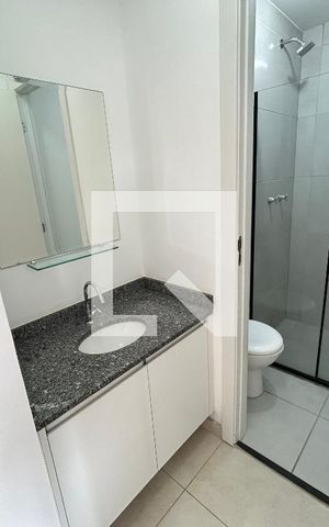 Apartamento para alugar com 30m², 1 quarto e sem vaga Apartamento para alugar com 30m², 1 quarto e sem vagaBanheiro