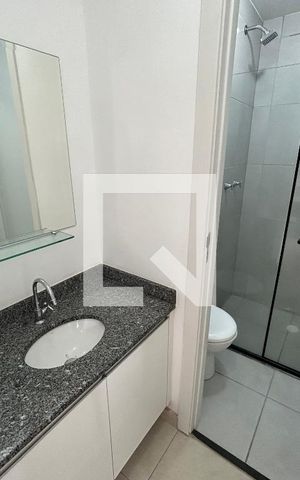 Apartamento para alugar com 30m², 1 quarto e sem vaga Apartamento para alugar com 30m², 1 quarto e sem vagaBanheiro