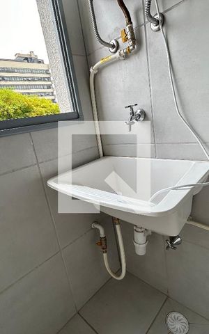 Apartamento para alugar com 30m², 1 quarto e sem vaga Apartamento para alugar com 30m², 1 quarto e sem vagaLavanderia