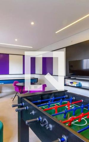 Apartamento para alugar com 30m², 1 quarto e sem vaga Apartamento para alugar com 30m², 1 quarto e sem vagaSalão de jogos