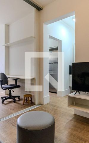 Studio à venda com 44m², 1 quarto e sem vagaSala