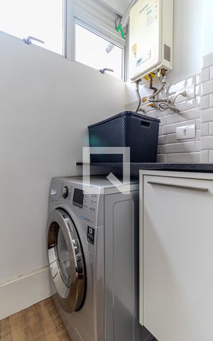 Studio à venda com 44m², 1 quarto e sem vagaÁrea de Serviço