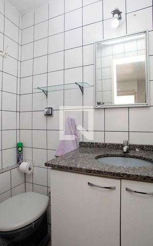 Apartamento para alugar com 45m², 1 quarto e sem vagaBanheiro Quarto Suíte