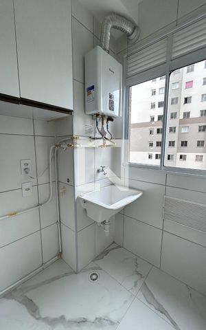 Apartamento para alugar com 36m², 2 quartos e sem vaga Apartamento para alugar com 36m², 2 quartos e sem vagaÁrea de Serviço