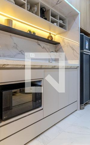 Studio para alugar com 24m², 1 quarto e sem vagaCozinha