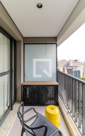 Studio para alugar com 24m², 1 quarto e sem vagaVaranda