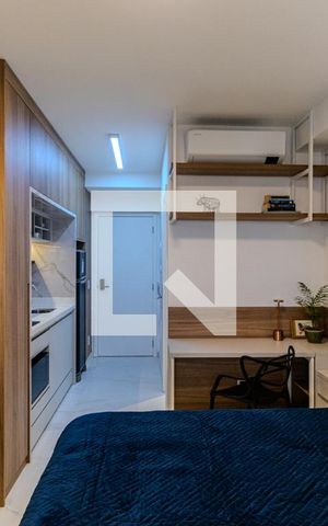 Studio para alugar com 24m², 1 quarto e sem vagaStudio