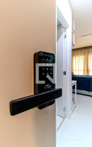 Studio para alugar com 24m², 1 quarto e sem vagaFechadura Eletrônica