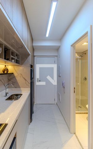 Studio para alugar com 24m², 1 quarto e sem vagaCozinha