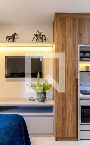 Studio para alugar com 24m², 1 quarto e sem vagaStudio