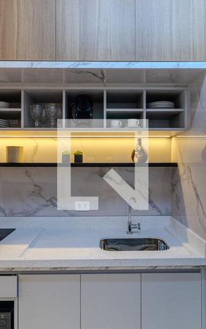 Studio para alugar com 24m², 1 quarto e sem vagaCozinha