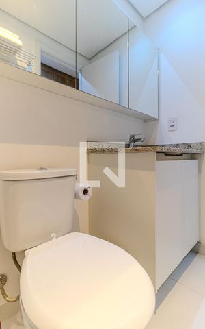 Studio para alugar com 24m², 1 quarto e sem vagaBanheiro