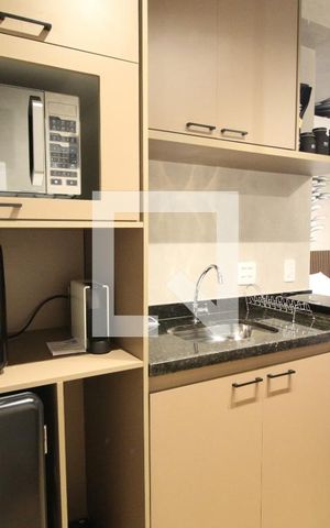 Studio à venda com 22m², 1 quarto e sem vagaCozinha
