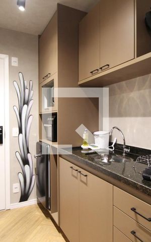 Studio à venda com 22m², 1 quarto e sem vagaCozinha