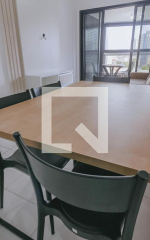 Apartamento para alugar com 52m², 1 quarto e 1 vaga Apartamento para alugar com 52m², 1 quarto e 1 vagaSala