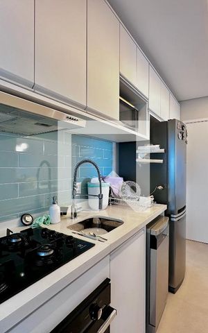 Apartamento à venda com 66m², 2 quartos e 1 vagaCozinha