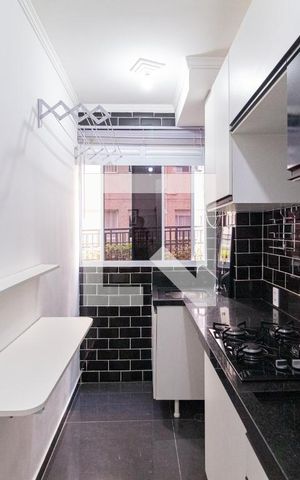 Apartamento à venda com 42m², 1 quarto e sem vaga Apartamento à venda com 42m², 1 quarto e sem vagaCozinha e área de serviço