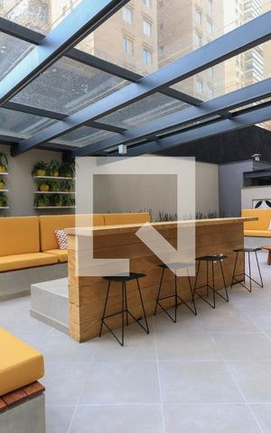 Studio para alugar com 25m², 1 quarto e sem vaga Studio para alugar com 25m², 1 quarto e sem vagaÁrea comum - Churrasqueira