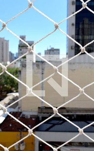 Apartamento para alugar com 55m², 1 quarto e 1 vagaVista da varanda