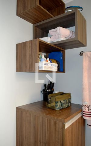 Apartamento para alugar com 55m², 1 quarto e 1 vagaBanheiro