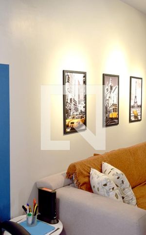 Apartamento para alugar com 55m², 1 quarto e 1 vagaSala