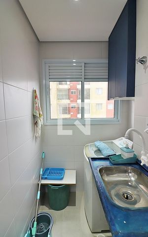Apartamento para alugar com 43m², 2 quartos e 1 vagaCozinha e Área de Serviço