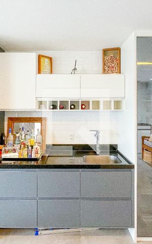 Apartamento para alugar com 74m², 2 quartos e 2 vagas Apartamento para alugar com 74m², 2 quartos e 2 vagasCozinha