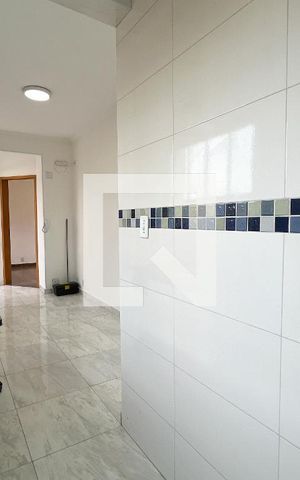 Studio para alugar com 35m², 1 quarto e sem vaga Studio para alugar com 35m², 1 quarto e sem vagaCozinha e Área de Serviço