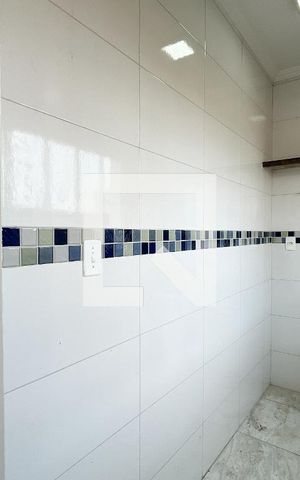 Studio para alugar com 35m², 1 quarto e sem vaga Studio para alugar com 35m², 1 quarto e sem vagaCozinha e Área de Serviço