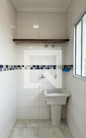 Studio para alugar com 35m², 1 quarto e sem vaga Studio para alugar com 35m², 1 quarto e sem vagaCozinha e Área de Serviço